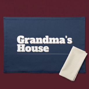 Grandma's House Cloth Placemat