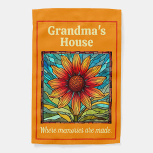Grandmas House Customizable Garden Flag