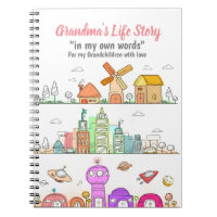 Grandmas Journal to record lifestory for Grandkids