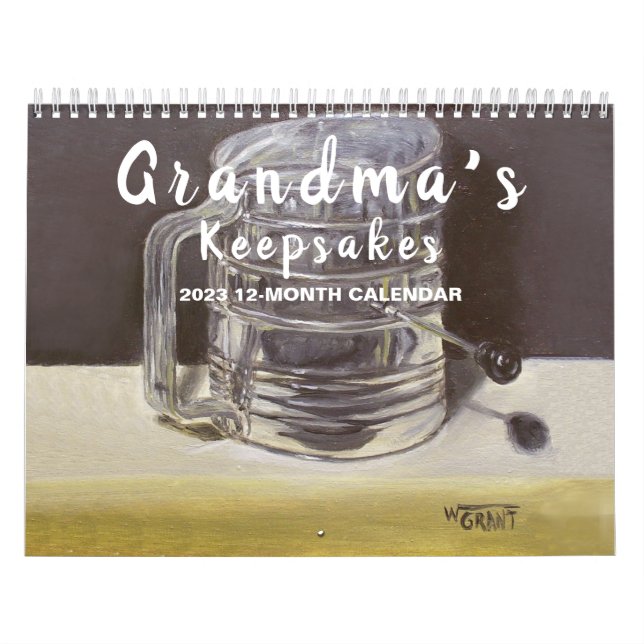Grandma's Keepsakes Calendar (Cover)