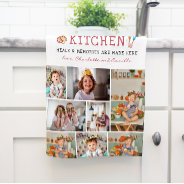 Grandma's Kitchen | 8 Photo Personalized  Kitchen Towel at Zazzle