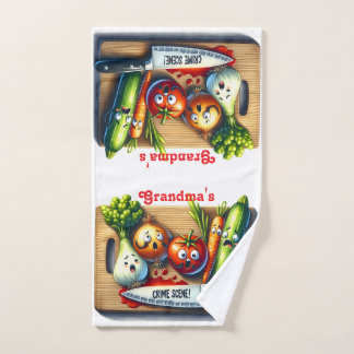 Grandma's Kitchen Crime Scene Kitchen Towel