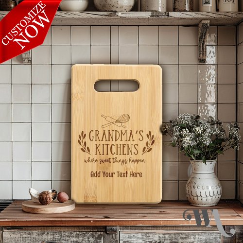 Grandmas Kitchen  Cutting Board