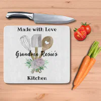 Custom Grandma's Kitchen Cutting Board