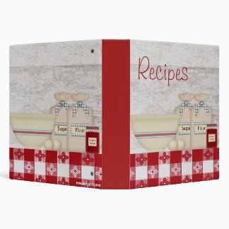 Grandma's Kitchen Recipe Binder
