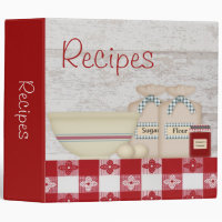 Grandma's Kitchen Recipe Binder