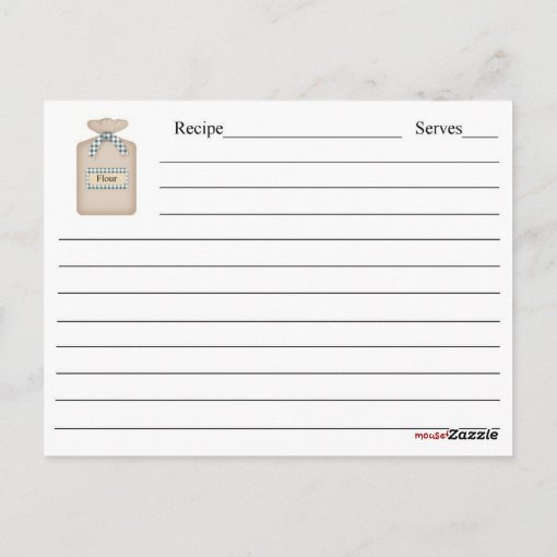 Grandma S Kitchen Recipe Card Zazzle   Grandmas Kitchen Recipe Card R03ed7cea1c3848c4978bf23844db3b61 Ucbjr 510 