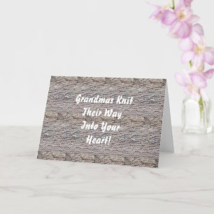 Grandmas Knit Card