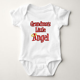 Grandma's Little Angel Baby Bodysuit
