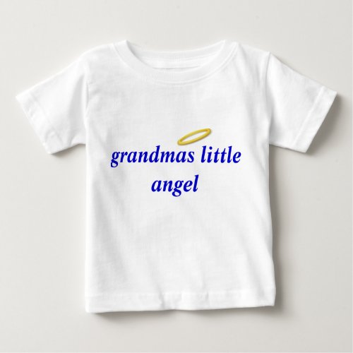 grandmas little angel baby T_Shirt