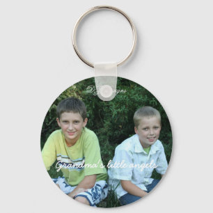 Grandma's little angels, DJ Designs Keychain