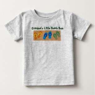 Grandma's Little Beach Bum Baby T-Shirt