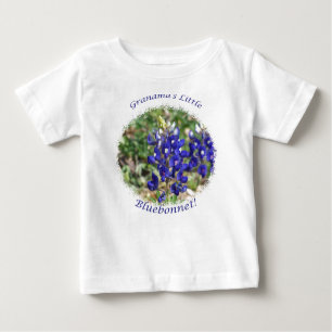 Grandma's Little Bluebonnet Baby Shirt
