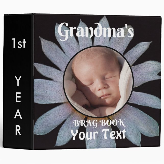 Grandma's Little BRAG Book 3 Ring Binder (Front/Spine)