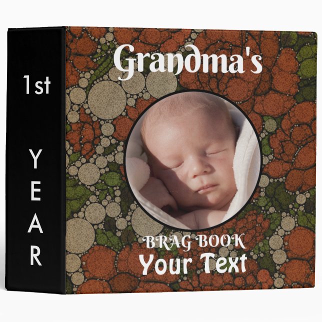 Grandma's Little BRAG Book Binder (Front/Spine)