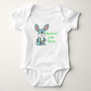 Grandma's Little Bunny Baby Bodysuit