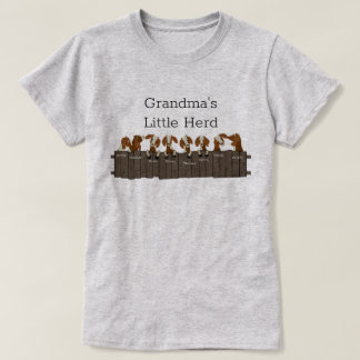 Grandmas Little Goat Herd 8 Goats T-Shirt