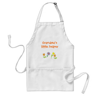 Grandma's little helper adult apron