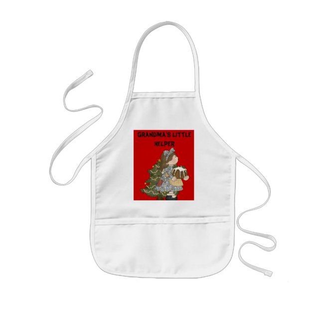 Grandma's Little Helper Kids' Apron (Front)