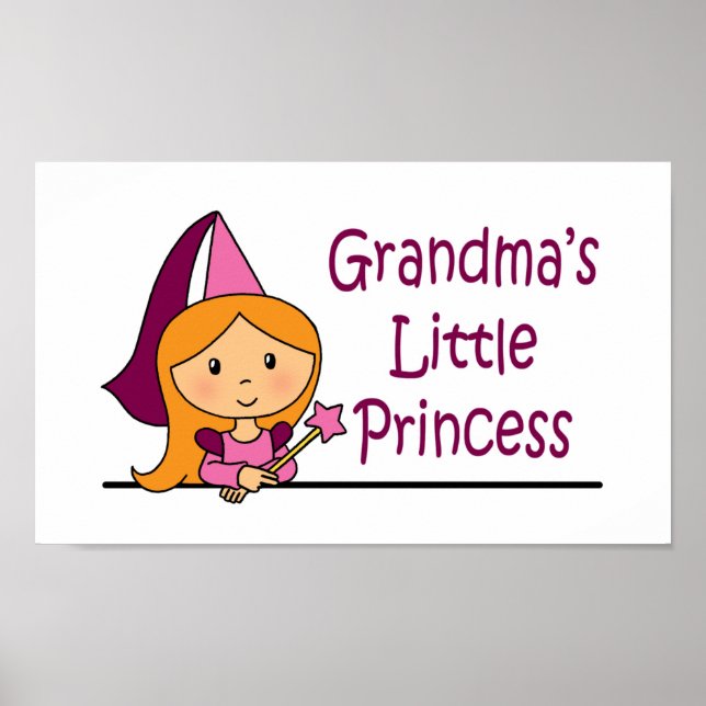 Grandma's Little Princess Poster (Front)