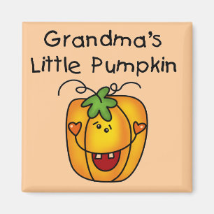 Grandma's Little Pumpkin T-shirts and gifts Magnet