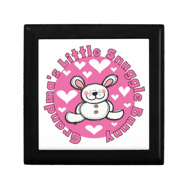 Grandma's Little Snuggle Bunny Gift Box (Front)