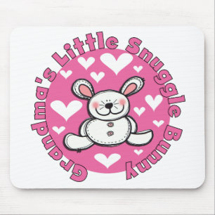 Grandma's Little Snuggle Bunny Mouse Pad