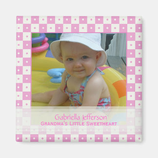 Grandmas Little Sweetheart: Picture Magnet