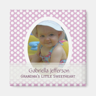 Grandmas Little Sweetheart: Picture Magnet