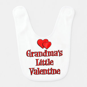 Grandma's Little Valentine Bib