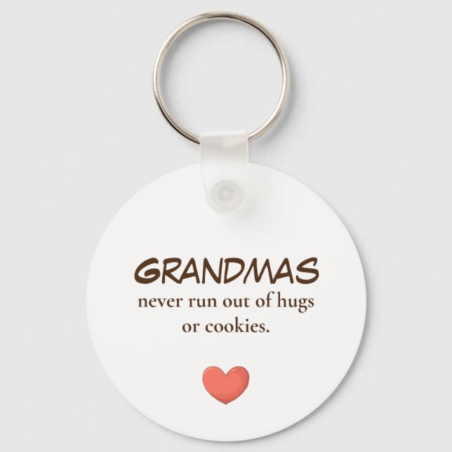 Grandmas Love  keychains (Front)
