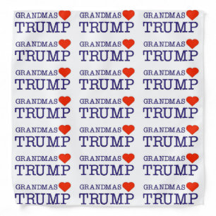Grandmas Love Trump Bandana