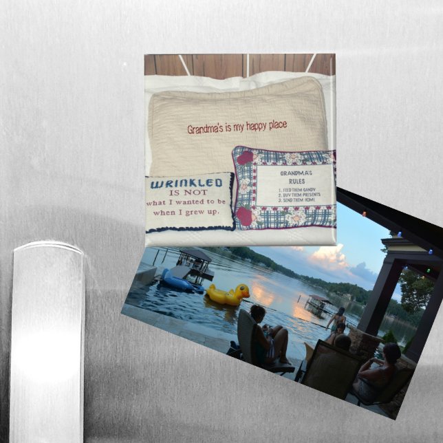 Grandma's Place is My Happy Place Magnet (Creator Uploaded)