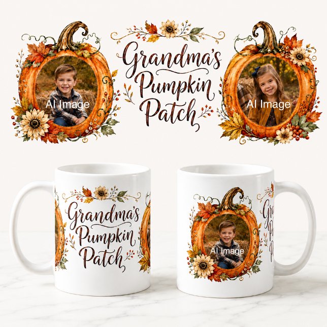 Grandma's Pumpkin Patch Mug (Creator Uploaded)