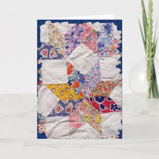 Grandma's Quilt Card (Front)