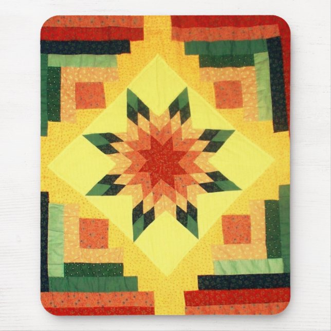 Grandma's Quilt Mouse Pad (Front)