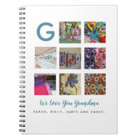 Grandmas Quilting Journal ADD Own Photos and Text