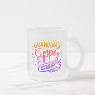 Grandma's sippy cup funny mug
