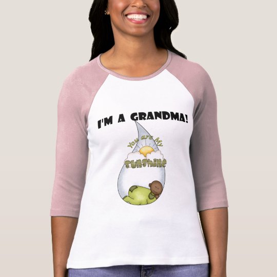 Grandma's Sunshine-African American Boy T-Shirt