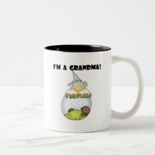 Grandma's Sunshine-African American Boy Two-Tone Coffee Mug