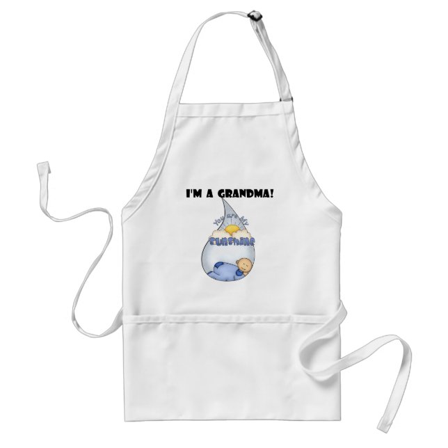 Grandma's Sunshine-Boy T-shirts and Gifts Adult Apron (Front)