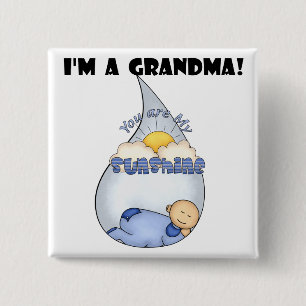 Grandma's Sunshine-Boy T-shirts and Gifts Button