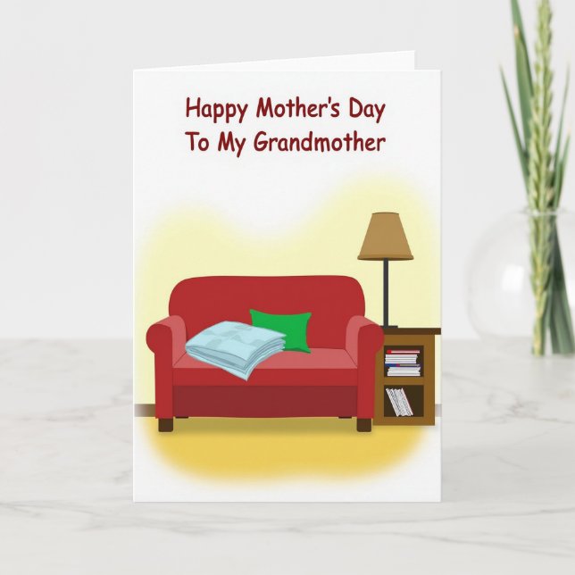 Grandmas Sweet Mothers Day Card (Front)