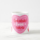 Grandma's Sweethearts Personalized Mug (Center)