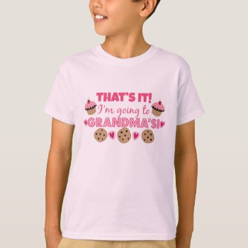 Grandma's T-shirt by totallypainted at Zazzle