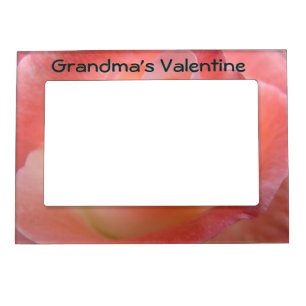 Grandma's Valentine picture photo frame Pink Rose