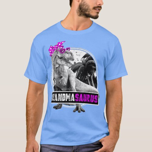 Grandmasaurus  Funny Grandma Saurus Rex Dinosaur  T_Shirt