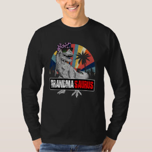 Grandmasaurus Rex Dinosaur Grandma Saurus Family M T-Shirt