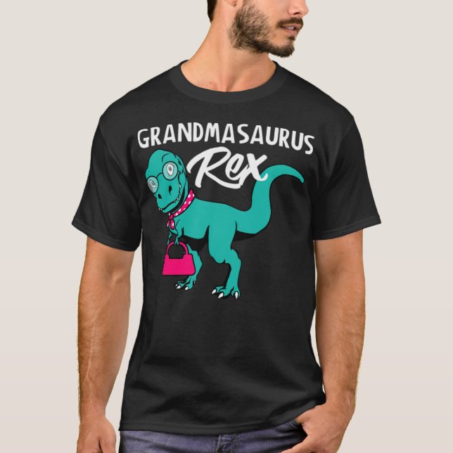 Grandmasaurus Rex T ranch western  T-Shirt (Front)