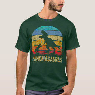 GrandmaSaurus T Re Dinosaur Grandma Saurus Family  T-Shirt